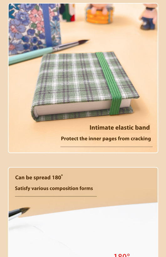 Cuaderno de Viaje Portátil para Acuarela con Diseño de Pájaro Feile - Image 33