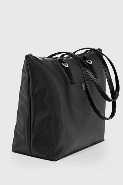 Bolsa Shopper Negra para Mujer - Elegancia y Practicidad - Image 3