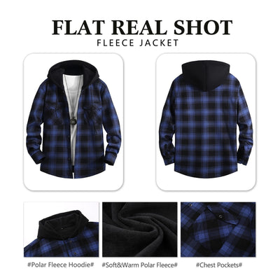 Sudadera Térmica con Capucha y Forro Polar Grueso para Hombre - Image 5