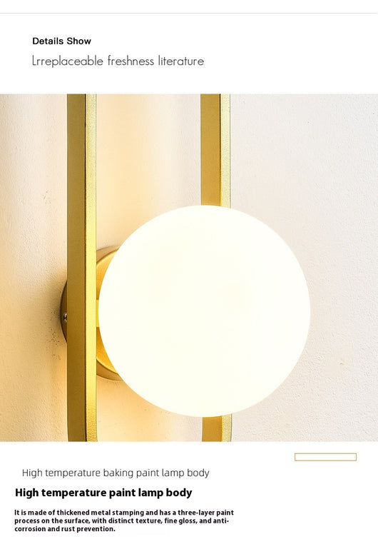 Lámpara de Pared Minimalista para Dormitorio y Pasillo - Image 15
