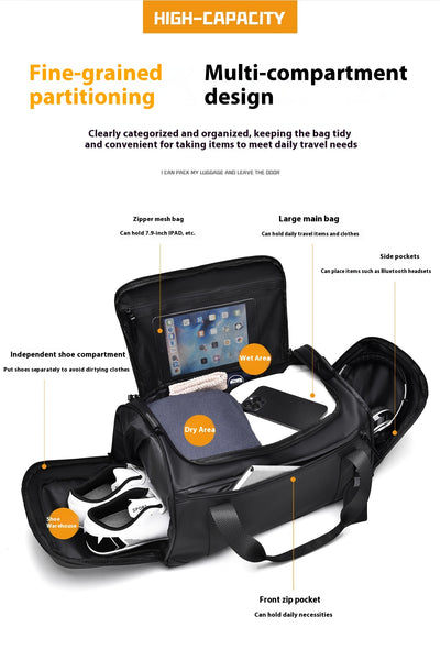 Bolsa de Viaje Organizadora con Compartimento Seco-Húmedo de Gran Capacidad - Image 35
