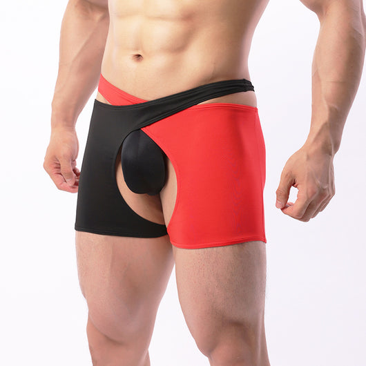 Bóxer Slip Sensual con Diseño Calado para Hombre