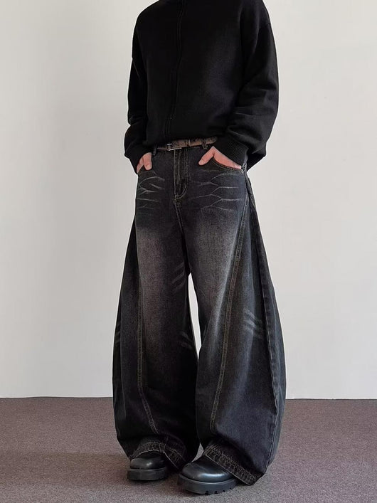 Pantalones Hombre Relaxed Premium Pierna Ancha Versátiles - Image 8
