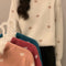 Suéter Acolchado Cuello Alto Holgado para Mujer - Diseño Versátil