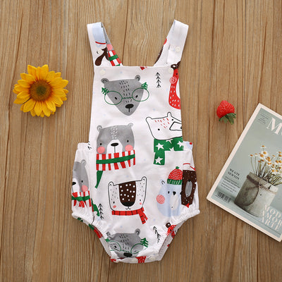 Mameluco Estampado para Bebé con Diseño Triangular - Image 3
