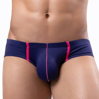 Bóxer Masculino Transpirable de Seda de Hielo con Malla Sensual - Image 18