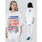 Playera de Hockey Guochao con Estampado de Letras