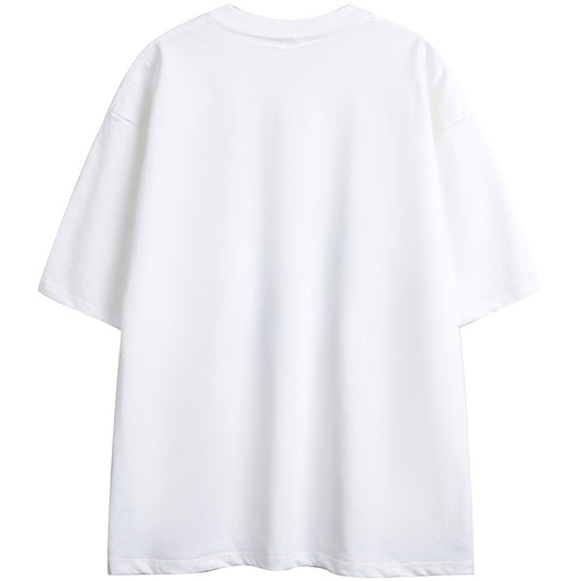 Camiseta Estampada Jiugongge de Manga Corta para Hombre - Image 4