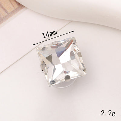 Adornos de Cristal Brillante para Zapatos - Accesorios DIY Estilo Clásico con Flor de Perla - Image 39
