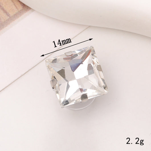Adornos de Cristal Brillante para Zapatos - Accesorios DIY Estilo Clásico con Flor de Perla - Image 39