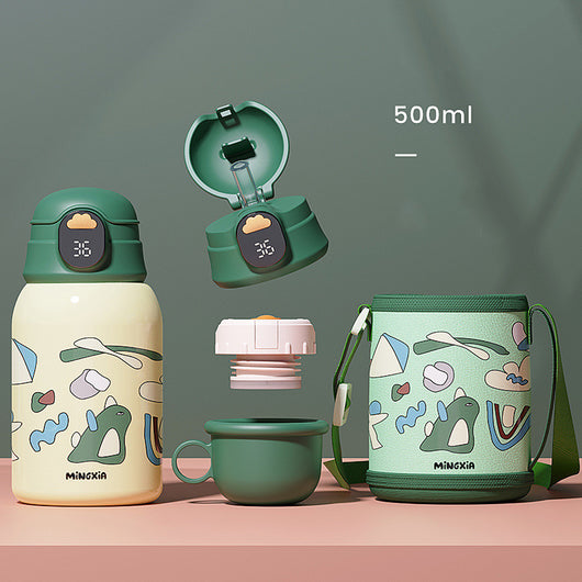 Vaso Térmico Infantil con Tapa Rebotadora de Acero Inoxidable - Image 4