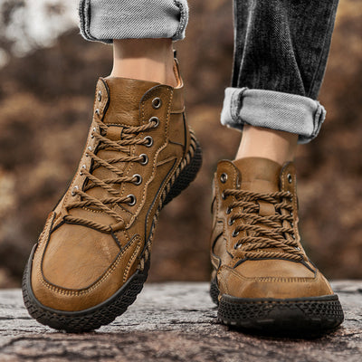 Botas de Cuero Aisladas Forradas en Felpa para Invierno - Image 7