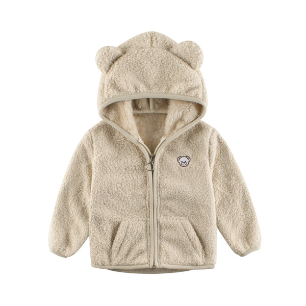 Abrigo Infantil Coreano con Suéter de Cachemira - Ropa para Bebés