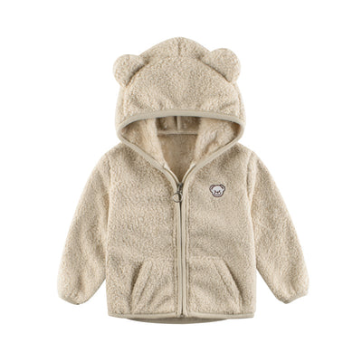 Abrigo Infantil Coreano con Suéter de Cachemira - Ropa para Bebés