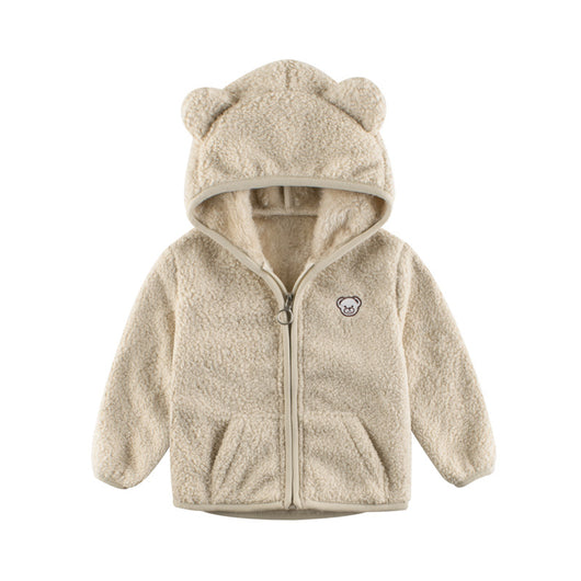 Abrigo Infantil Coreano con Suéter de Cachemira - Ropa para Bebés