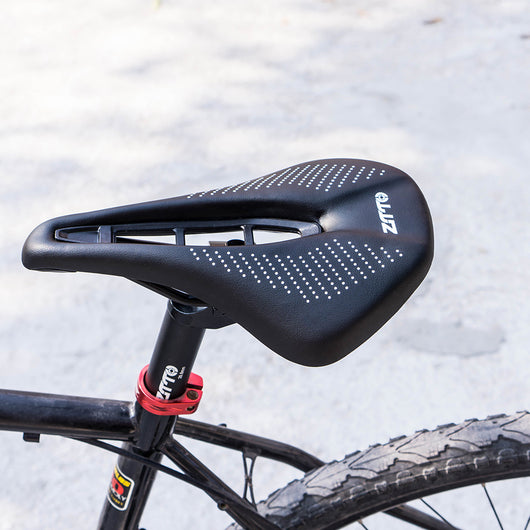 Asiento de Bicicleta Acolchado Microfiber - Cómodo, Transpirable y Ligero