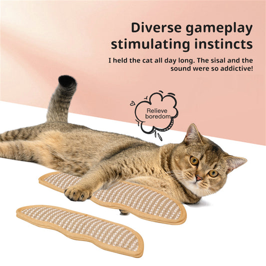 Almohada de Catnip con Limpiador de Dientes y Masajeador de Garras