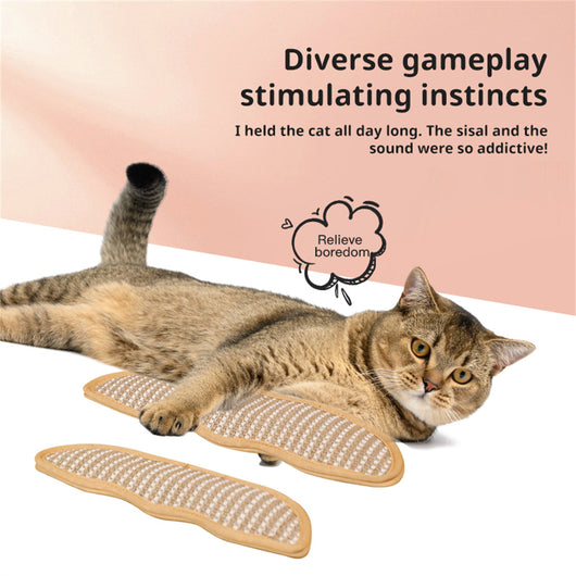Almohada de Catnip con Limpiador de Dientes y Masajeador de Garras