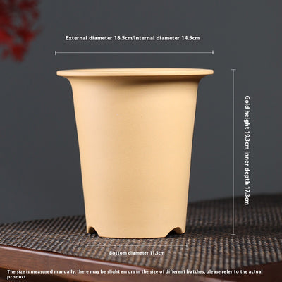 Maceta Decorativa de Arena Púrpura para Plantas de Escritorio - Image 6