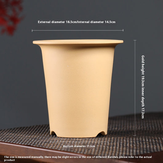 Maceta Decorativa de Arena Púrpura para Plantas de Escritorio - Image 6