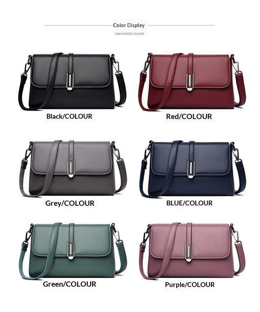 Bolso Bandolera de Microfibra PU Casual para Mujer - Image 13