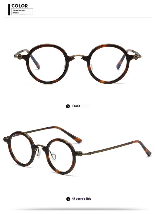 Gafas Retro de Titanio Puro con Filtro Luz Azul - Image 12