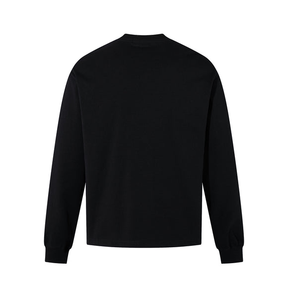 Sudadera con Capucha Pesada de Letras Perladas para Parejas