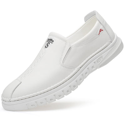 Zapatos Casuales de Cuero para Hombre con Suela Antideslizante y Transpirabilidad - Image 5