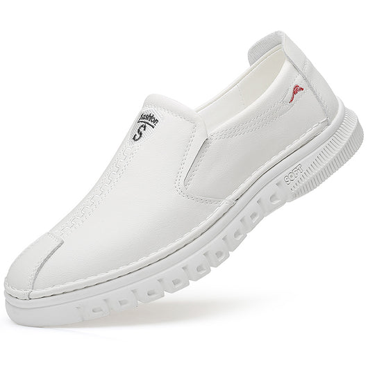 Zapatos Casuales de Cuero para Hombre con Suela Antideslizante y Transpirabilidad - Image 5
