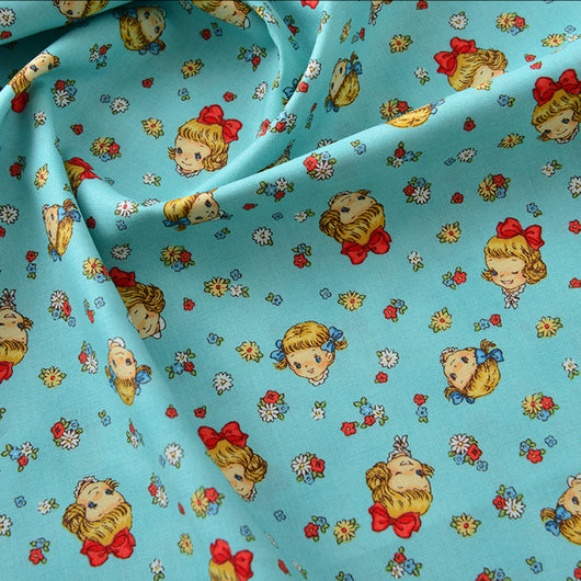 Tela de Algodón Estampada con Diseños Florales y Caricaturas - Image 51