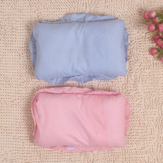 Almohada Ortopédica de Algodón Puro para Bebé - Diseño Ergonómico Anti-Plagiocefalia - Image 4