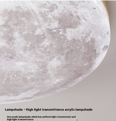 Lámpara LED de Techo Nórdica Moon - Luz Cálida para Dormitorio y Espacios Acogedores - Image 31