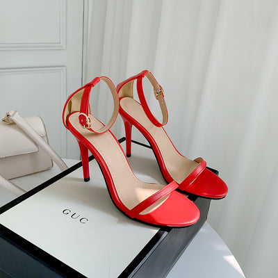 Zapatos de Tacón Alto Hueco con Hebilla - Diseño Sexy para Mujer - Image 6