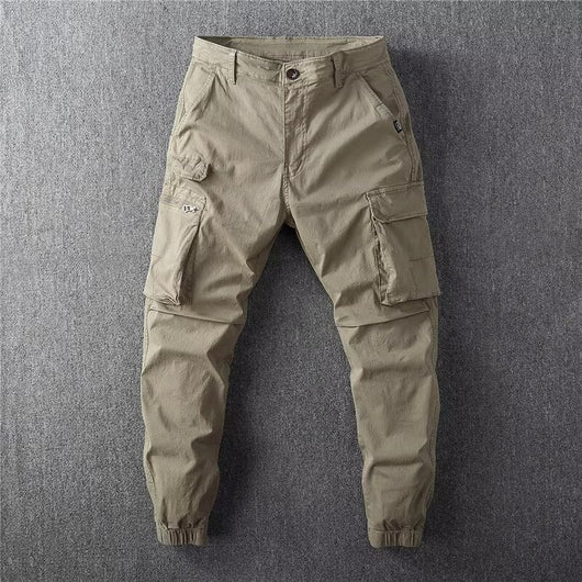 Pantalones Jogger Retro Casual de Pierna Ancha para Trabajo - Image 9