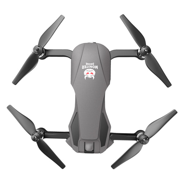 Dron Cuadricóptero Plegable de Larga Autonomía con Control Remoto