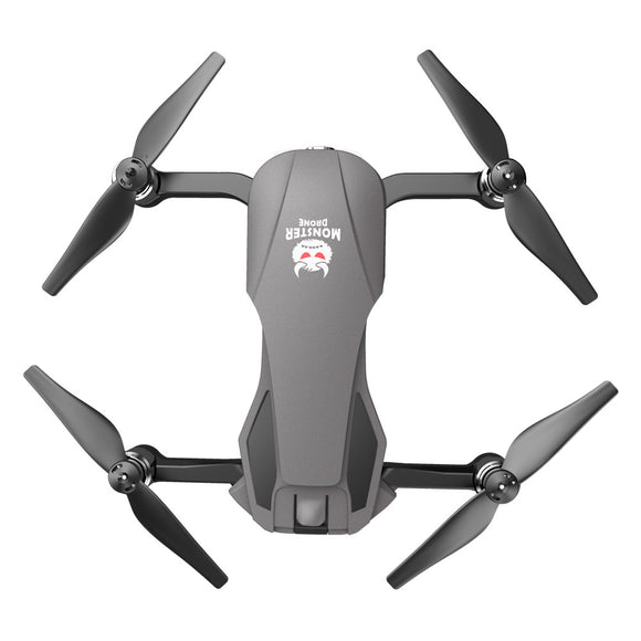 Dron Cuadricóptero Plegable de Larga Autonomía con Control Remoto