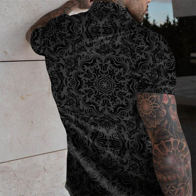 Playera Deportiva Estampada de Secado Rápido para Hombre - Image 2