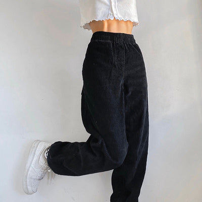Pantalones Casuales de Cintura Alta para Mujer - Image 13