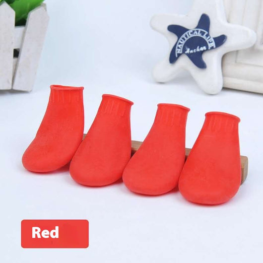 Botas Impermeables para Mascotas con Correa de Sujeción - Image 5