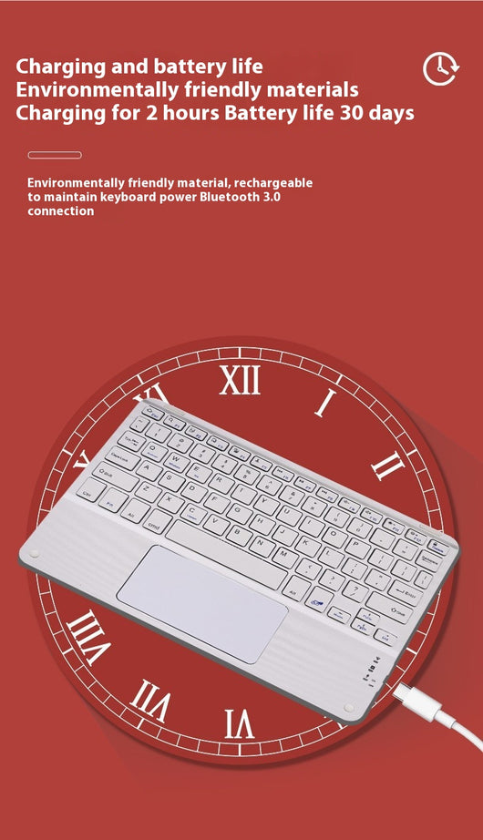 Teclado Inalámbrico Bluetooth con Carga Wireless y Diseño Premium - Image 18
