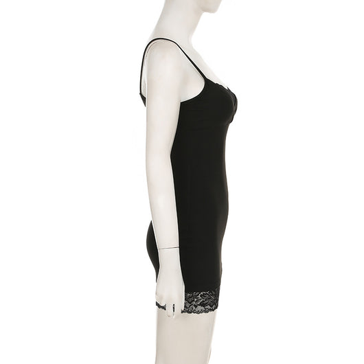 Vestido de Encaje Elegante con Tirantes Ajustables para Mujer - Image 15