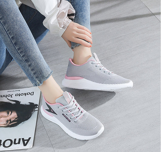 Tenis Deportivos Fly-knit para Mujer - Zapatillas Running Tide - Image 9