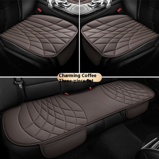 Funda de Asientos de Cuero Premium para Auto - Juego Completo 5 Plazas - Image 30