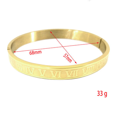 Pulsera Fashion Roma Cinco Colores en Acero Inoxidable 18K - Image 5