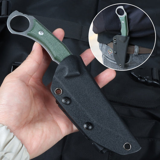 Cuchillo Táctico de Supervivencia Exterior con Hoja Recta - Image 3