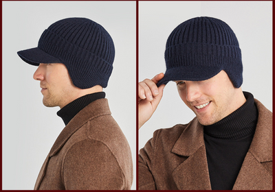 Gorro Tejido de Abrigo para Otoño e Invierno - Protección de Oídos - Image 13