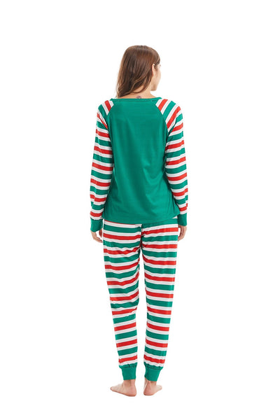 Pijamas Familiares con Estampado de Letras - Conjunto Padre e Hijo - Image 4