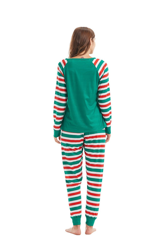 Pijamas Familiares con Estampado de Letras - Conjunto Padre e Hijo - Image 4