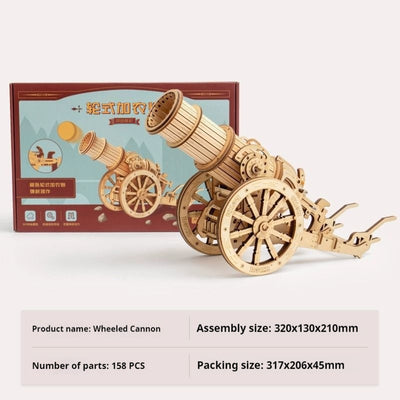 Kit de Construcción de Modelos en Madera - Juguete Educativo Armable - Image 3