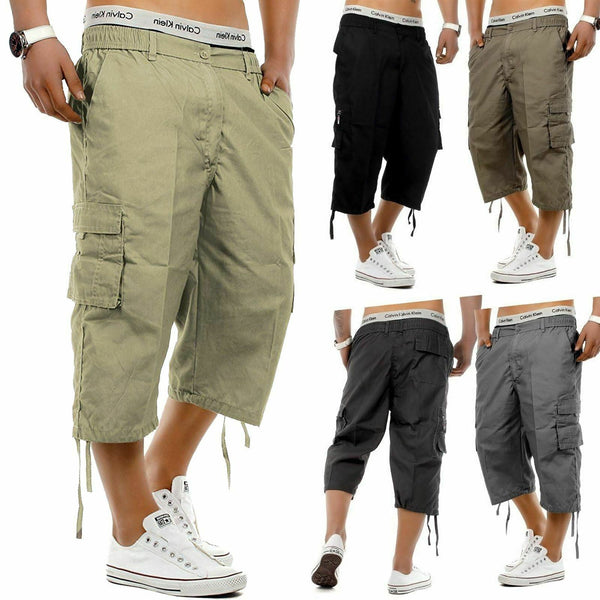 Pantalones Militares Tácticos de 7 Puntos con Múltiples Bolsillos para Hombre